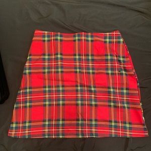 Plaid Skirt